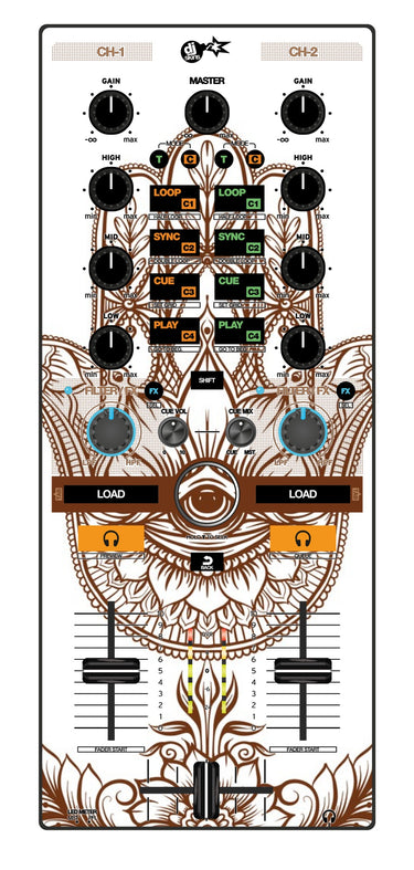 Reloop Mixtour Skin Henna Classic